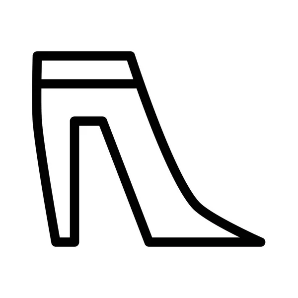 Schuh Symbol Vektorillustration — Stockvektor