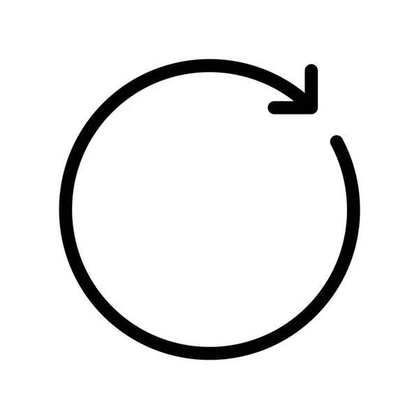 Sync Symbol Vektorillustration — Stockvektor