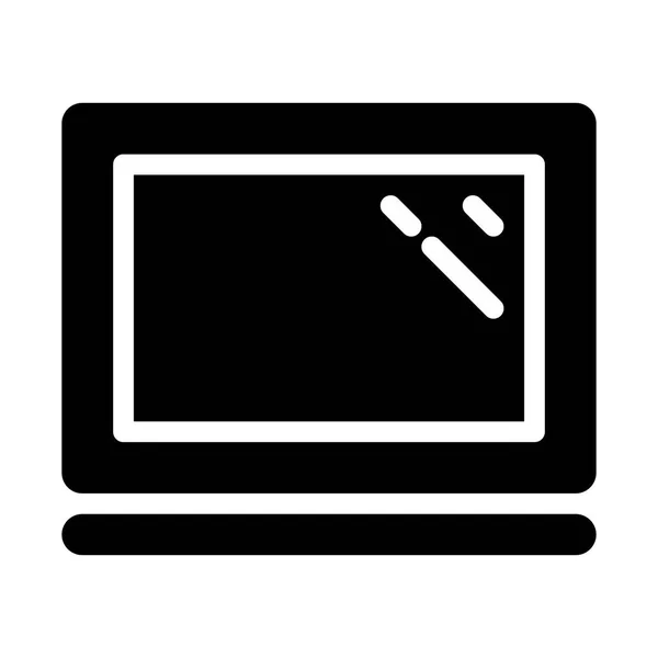 Laptop Ikon Vektor Illusztráció — Stock Vector