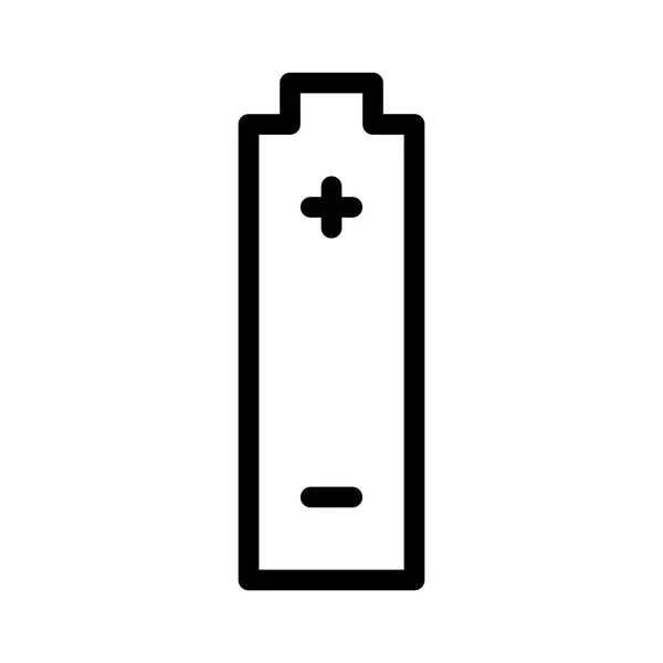 Ikona Baterie Vektorová Ilustrace — Stockový vektor