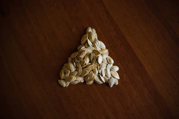 Pompoenpitten Tafel — Stockfoto