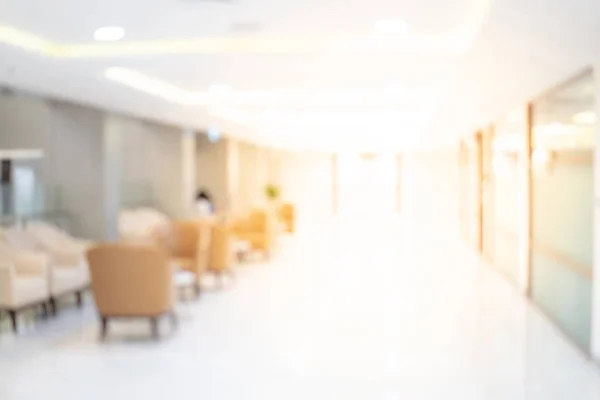 stock image Abstract blur luxury hospital corridor. Blur clinic interior background with defocused effect. Healthcare and medical concept