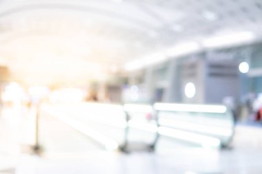 Soyut bulanıklık havaalanı terminal salonu arka plan
