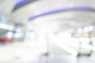 Soyut bulanıklık havaalanı terminal salonu arka plan