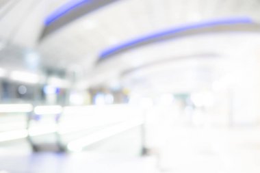 Soyut bulanıklık havaalanı terminal salonu arka plan