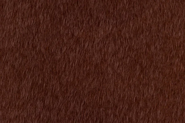 Marrone scuro animale peli texture sfondo — Foto Stock