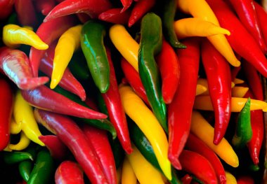 Renkli Meksika Acı Biber Karışımı Satılık