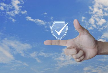 Teknoloji Internet cyber güvenlik ve anti virüs kavramı