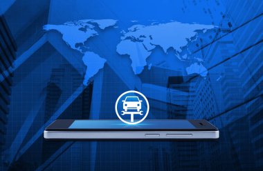 İş onarım araba servisi online kavramı, bu ıma unsurları