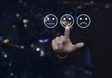 İş müşteri hizmeti değerlendirme ve geribildirim beğeni kavramı