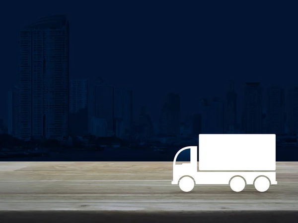 Truck transportation service concept — Stock Photo, Image