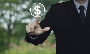 İş döviz hizmeti concep