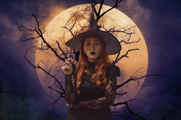 Concetto mistero Halloween — Foto Stock