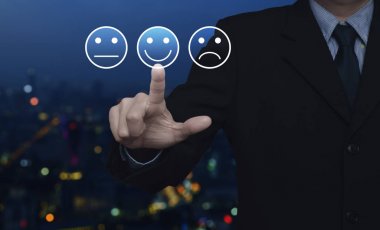 İş müşteri hizmeti değerlendirme ve geribildirim beğeni kavramı