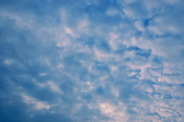 White Cloud Blue Sky Summer Background — Stock Photo, Image