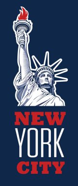 Liberty, Nyc, dört Temmuz bağımsızlık günü heykeli