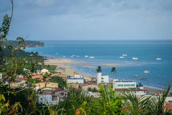 Plaże Stanie Alagoas Brazylia Maragogi — Zdjęcie stockowe