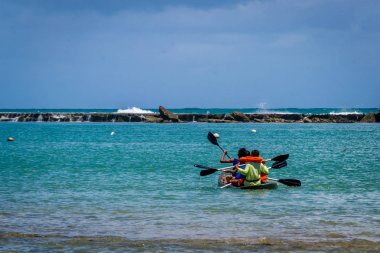 Brezilya - Praia plajlarına Frances, Marechal Deodoro - Alagoas devlet yapmak.