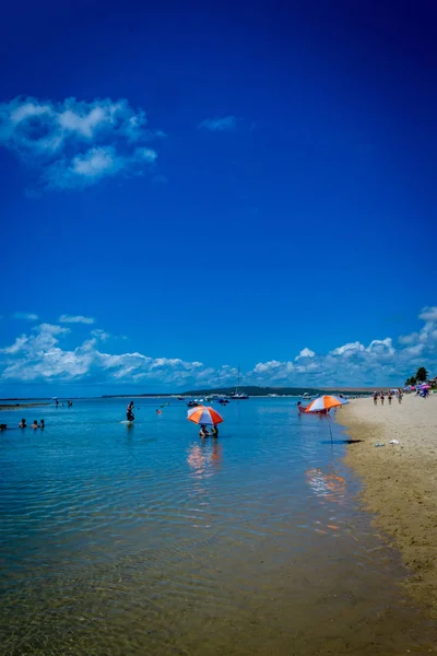 Alagoas Braziliaanse Stranden Van Brazilië Praia Frances Marechal Deodoro — Stockfoto
