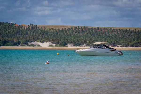 Brazíliában Praia Frances Marechal Deodoro Állam Alagoas — Stock Fotó