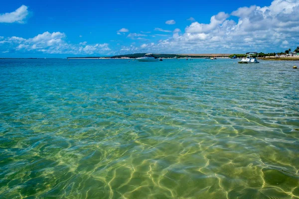 Παραλίες Της Βραζιλίας Praia Κάνει Frances Marechal Deodoro Κράτος Alagoas — Φωτογραφία Αρχείου