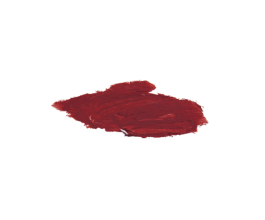 Fırça darbeleriyle zengin kırmızı kozmetik kumaş.