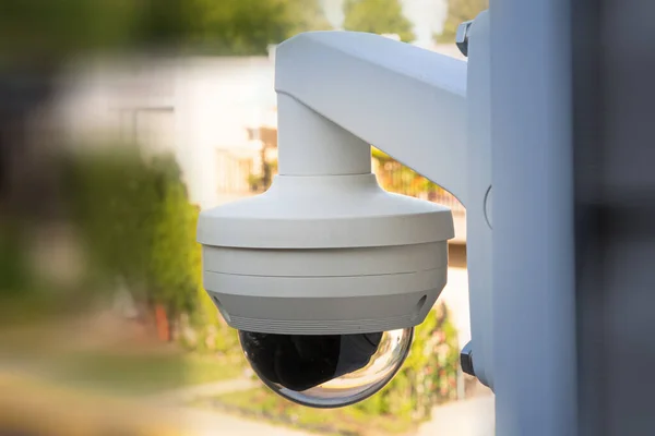 High Tech Overhead System Kamer Ochrony Wideo Obiektyw Prywatny — Zdjęcie stockowe