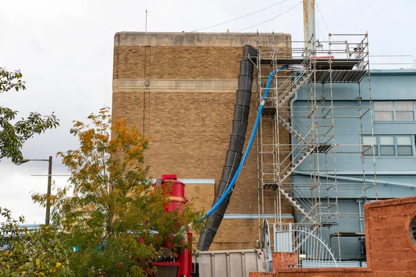 Waste chute used in construction demolition garbage