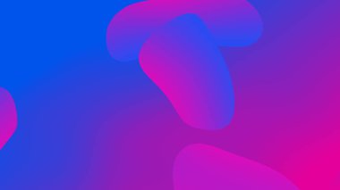 Soyut eğimli geometrik arkaplan. Akışkan şekiller ve renkli grafik tasarımı.