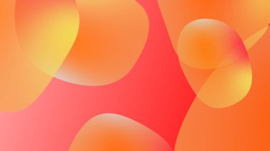 Soyut eğimli geometrik arkaplan. Akışkan şekiller ve renkli grafik tasarımı.