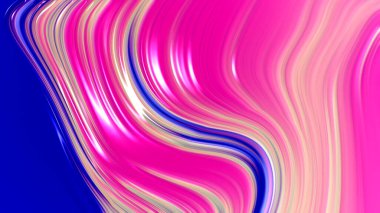 Soyut pembe mavi ve mor geometrik doku arkaplanı. Modern grafik tasarımlı kıvrımlı çizgiler ve şekil.