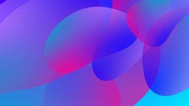 Soyut eğimli geometrik arkaplan. Akışkan şekiller ve renkli grafik tasarımı.