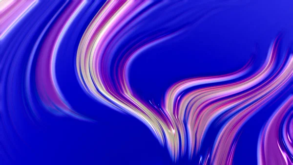 Абстрактно Розовый Голубой Фиолетовый Геометрический Фактурный Фон Изогнутые Линии Форма — стоковое фото