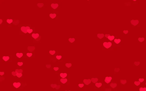 Dia Dos Namorados Corações Vermelhos Com Fundo Vermelho — Fotografia de Stock