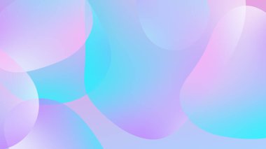 Soyut eğimli geometrik arkaplan. Akışkan şekiller ve renkli grafik tasarımı.