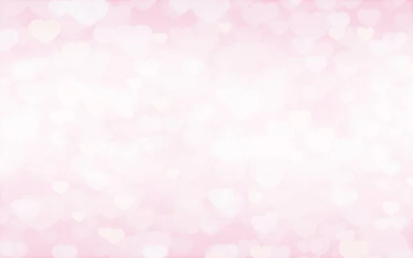 Valentine Mother Day Pink Hearts Pink Background — Stock Photo, Image