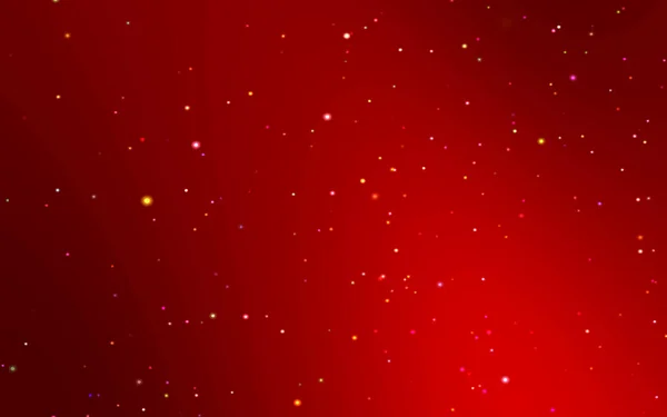 Natale Colorato Stellato Sfondo Rosso Sfumato Nero — Foto Stock