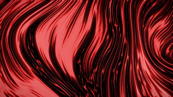 Abstrato Fundo Vermelho Profundo Com Ondas Luxo Ilustração Renderização — Fotografia de Stock