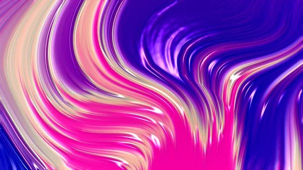 Abstrakter Rosa Blauer Und Lila Farbverlauf Geometrischer Texturhintergrund Geschwungene Linien — Stockfoto