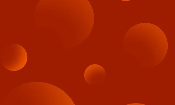 Gradiente Círculos Naranjas Sobre Fondo Abstracto Marrón Oscuro Elemento Diseño — Foto de Stock