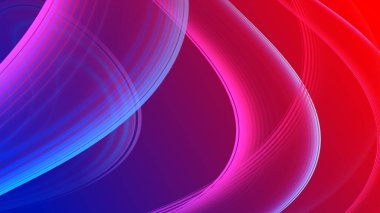 Soyut kırmızı mavi eğimli çizgiler gradyan geometrik arkaplan.