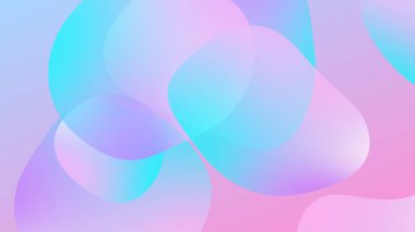 Soyut eğimli geometrik arkaplan. Akışkan şekiller ve renkli grafik tasarımı.