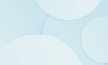 Beyaz gri ve mavi doku arka planında daireler çiziyor. Şablon kapağı iş konsepti için basit modern tasarım kullanımı. 