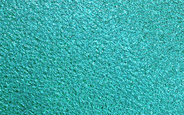 Teal Green Blue Foil Paper Texture Background — 图库照片