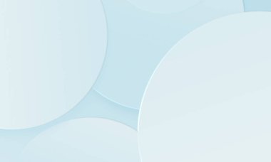 Beyaz gri ve mavi doku arka planında daireler çiziyor. Şablon kapağı iş konsepti için basit modern tasarım kullanımı. 