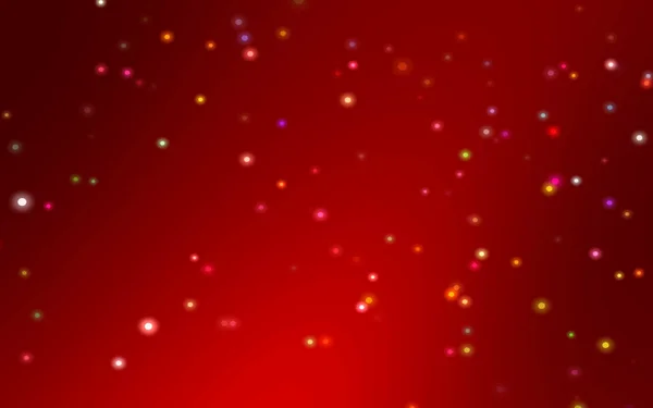 Navidad Colorido Estrellado Sobre Rojo Negro Gradiente Fondo — Foto de Stock