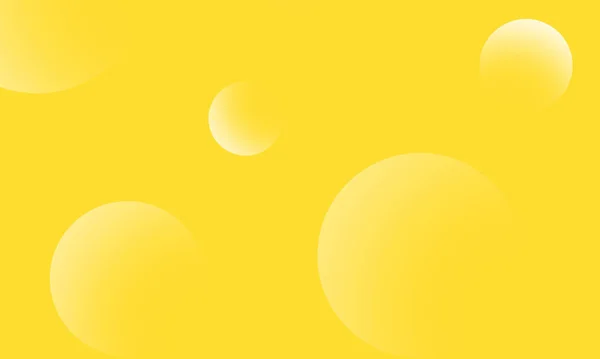 Градиент Белых Кругов Желтом Лимонном Абстрактном Фоне Элемент Современного Графического — стоковое фото