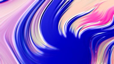 Soyut pembe mavi ve mor geometrik doku arkaplanı. Modern grafik tasarımlı kıvrımlı çizgiler ve şekil.