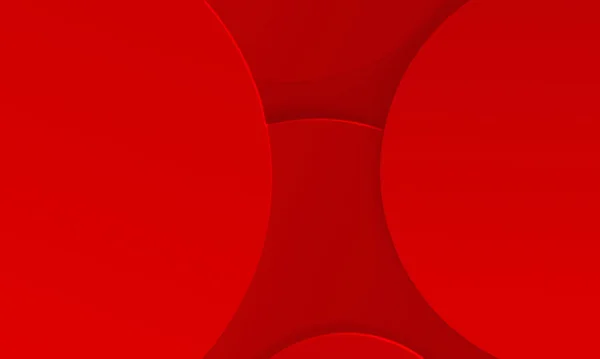 Círculos Fondo Textura Roja Simple Uso Diseño Moderno Para Navidad — Foto de Stock