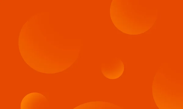Gradiente Círculos Anaranjados Sobre Fondo Abstracto Naranja Elemento Diseño Gráfico — Foto de Stock